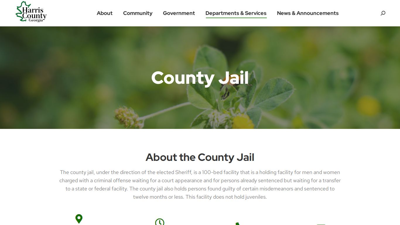 County Jail - Harris County, Georgia